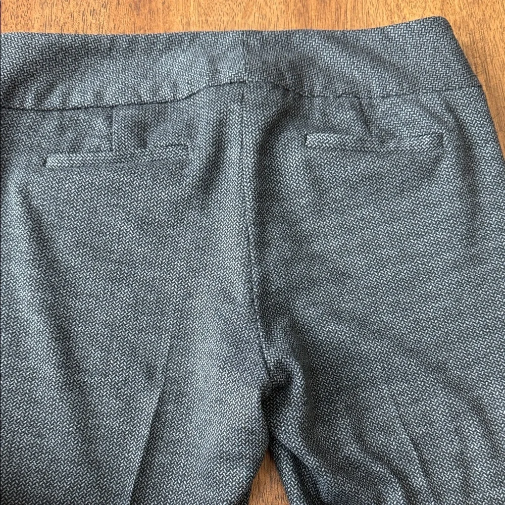 Vince Camuto Black and Gray Houndstooth Pants